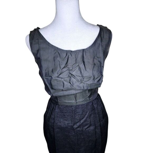 Vintage 50s De Pinna 3 Pce Suit Dress Womens S Gray Boucle - Picture 3 of 16